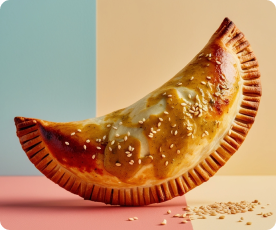 Spicy Sausage Empanada